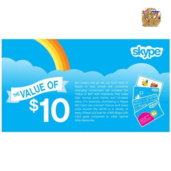 Skype Prepaid eGift Card ($10, $25) - Image 3