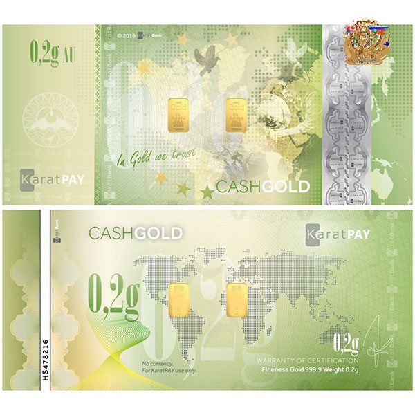 KaratPay CashGold (0,1g, 0,2g, 0,4g and 0,6g) - Image 3