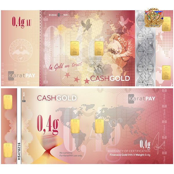 KaratPay CashGold (0,1g, 0,2g, 0,4g and 0,6g) - Image 4