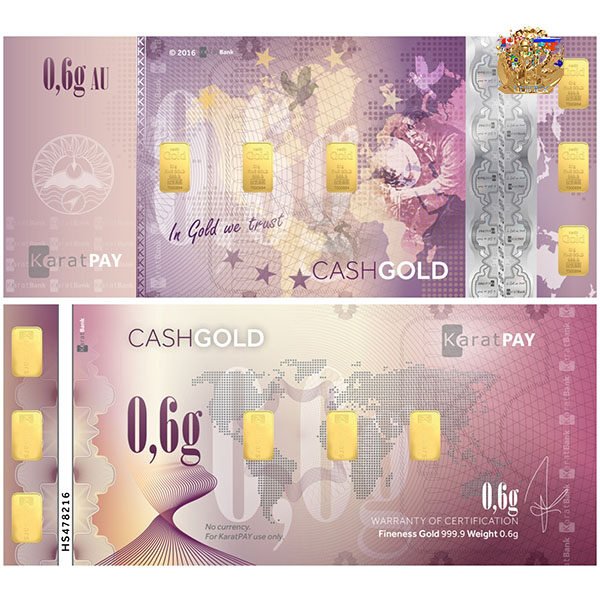KaratPay CashGold (0,1g, 0,2g, 0,4g and 0,6g) - Image 5