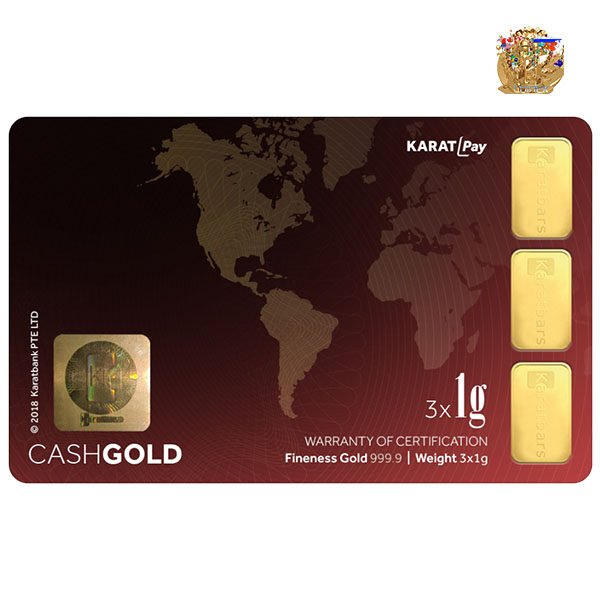 KaratPay CashGold (1g, 3g and 6g)
